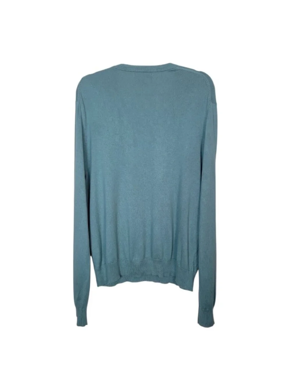 Banana Republic Silk Cotton Cashmere Blend V Neck Sweater Lightweight Spring XL